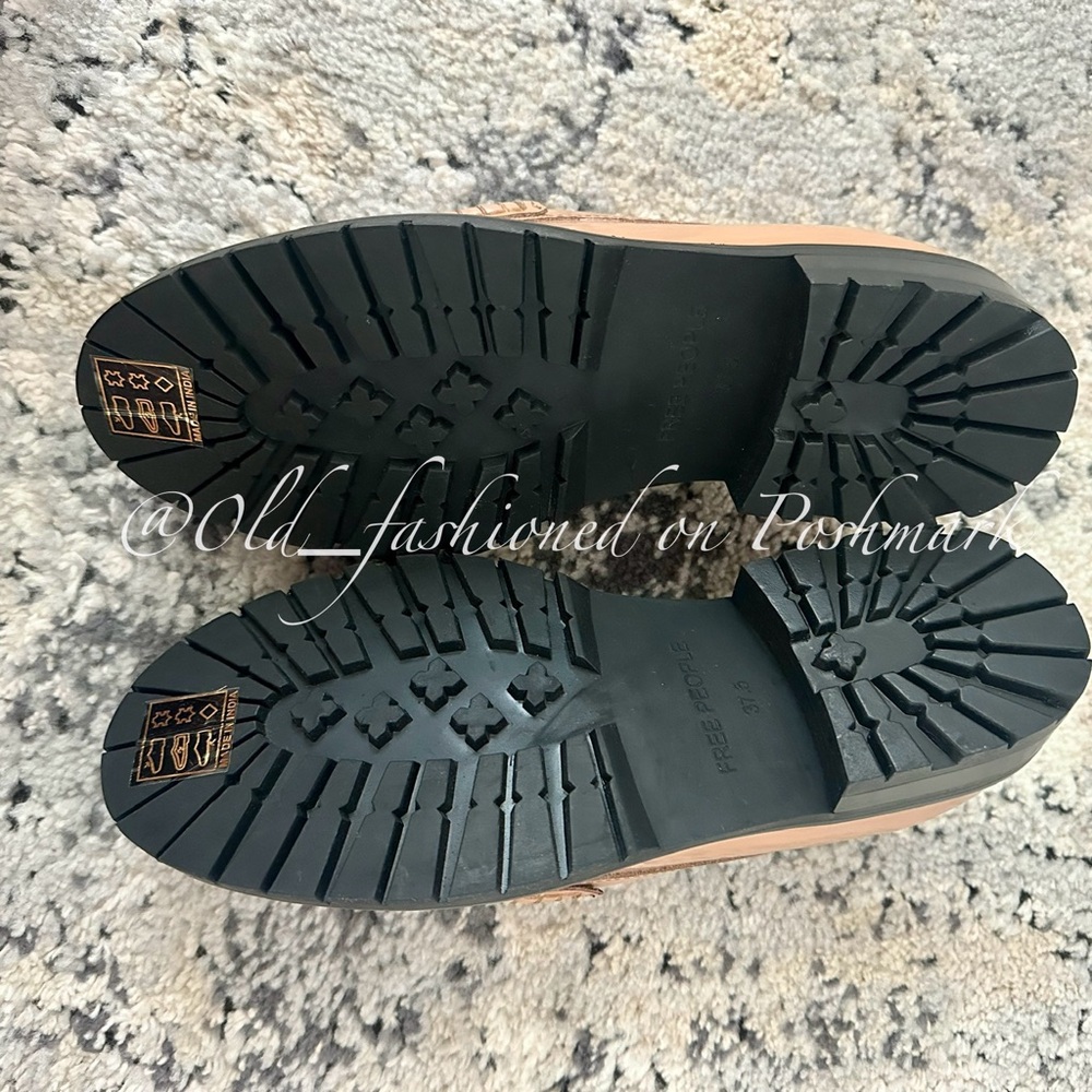 FREE PEOPLE Leather Liv Loafers - Picture 15 of 16